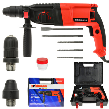 Młotowiertarka młot udarowy wiertarka 2400W SDS+ HEIDMANN