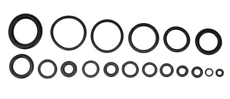 Oringi gumki uszczelki gumowe olejoodporne 225 sztuk FALON-TECH