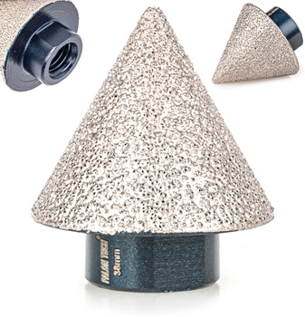 Frez diamentowy stożkowy 2-38 mm M14 FALON-TECH