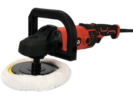 Polerka samochodowa do lakieru z regulacją obrotów 2 pady 1400W YATO