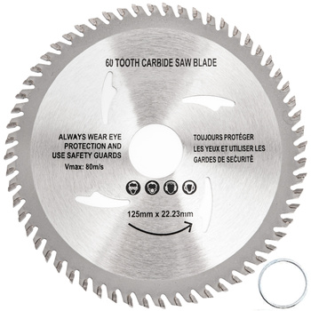 Tarcza widiowa do drewna 125x22,2x60T 60 zębów FALON-TECH