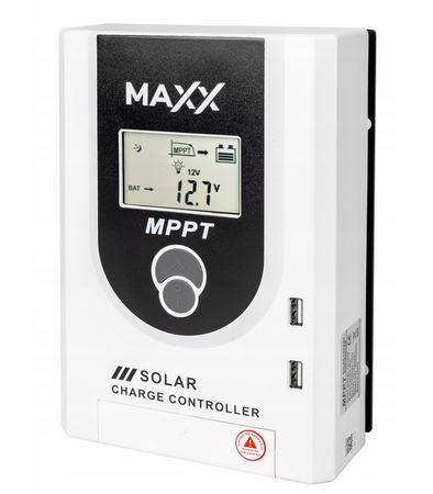 Regulator ładowania kontroler solarny 12V panel LCD 40A MPPT 4SUN