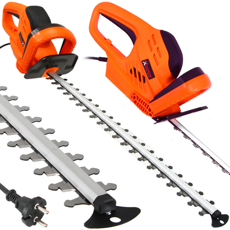 Nożyce elektryczne do żywopłotu krzewów gałęzi 61 cm 650W ostre DEMON