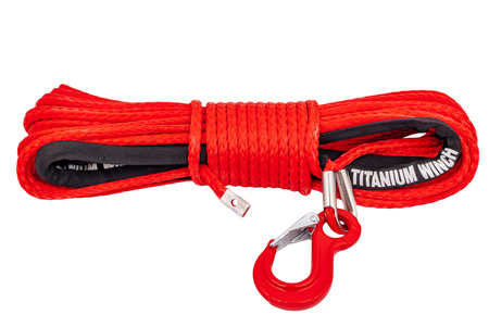 Lina syntetyczna do wyciągarki 24 m (10 mm) z włókien Dyneema Titanium Winch