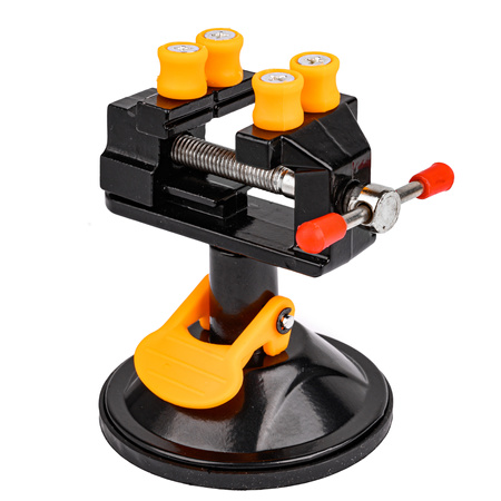 Imadło modelarskie stołowe obrotowe 30mm z przyssawką FALON-TECH