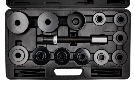 Ściągacz do łożysk i piast przednich 21 sztuk GEKO