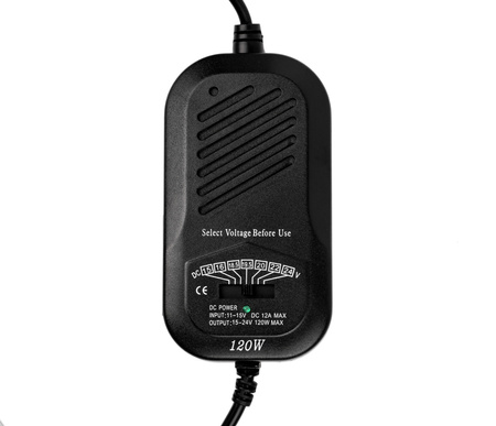 Zasilacz samochodowy do laptopów (uniwersalny) ładowarka 120W 12V VOLT POLSKA