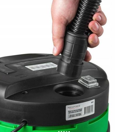 Odkurzacz przemysłowy warsztatowy budowlany na ducho i mokro 1200W 30L ROCKFORCE