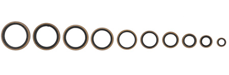 Podkładki uszczelniające metal-guma układu paliwowego paliwa 150el FALON-TECH