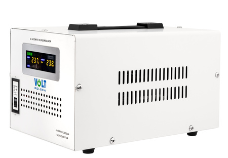 Stabilizator napięcia AVR PRO 3000 VA SERVO 3% do agregat VOLT POLSKA