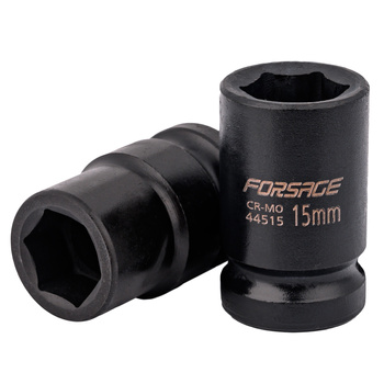 Nasadka udarowa 1/2" 15 mm FORSAGE