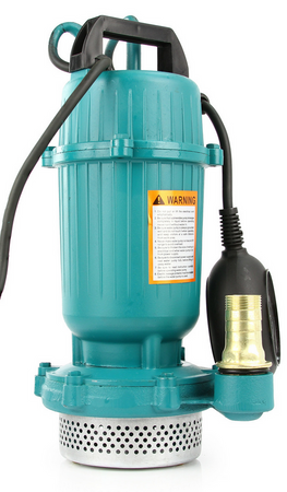 Pompa zatapialna do brudnej wody ścieków czystej QDH 1.5-16-0,37 pływak 550w + wąż do wody 1" 20mMAR-POL