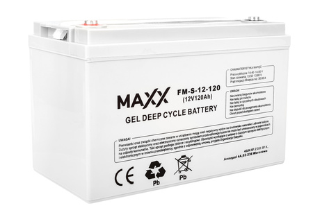Akumulator żelowy typu DEEP CYCLE MAXX 120Ah 12V 4SUN