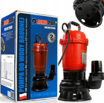 Pompa zatapialna do brudnej i czystej wody 750W 18000L/H M27990 MAR-POL