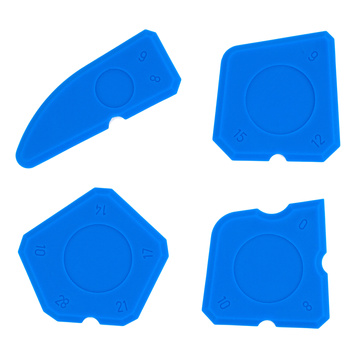 Kostki do wygładzania spoin szpachelka do silikonu zestaw 4 szt. FALON-TECH