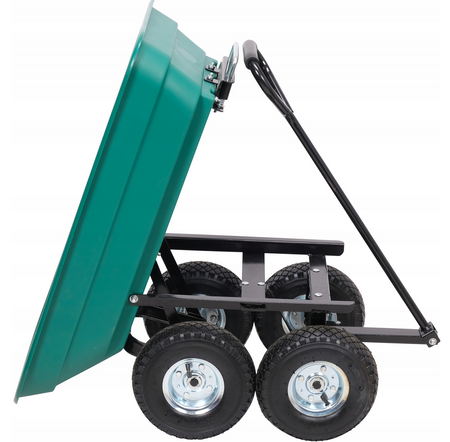 Taczka wózek ogrodowy transportowy wywrotka 55L YATO