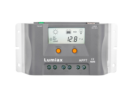 Regulator napięcia paneli fotowoltaicznych z panelem LCD 10A 12V MPPT 4SUN