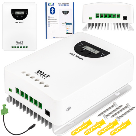 Regulator napięcia paneli fotowoltaicznych 60A 12/24/36/48V MPPT z panelem LCD VOLT POLSKA
