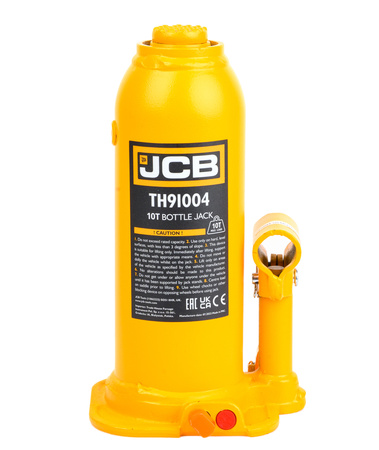 Podnośnik hydrauliczny słupkowy butelkowy maszynowy samochodowy lewarek 10T JCB