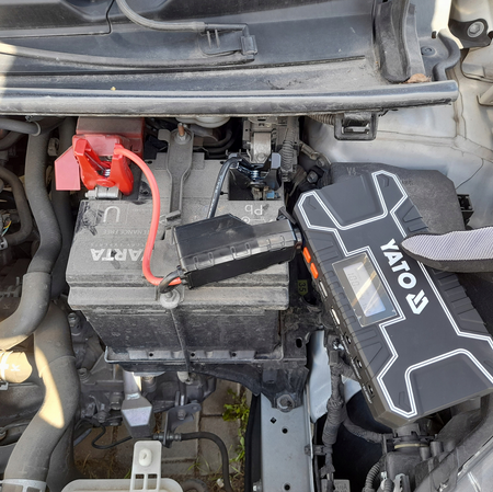 Urządzenie rozruchowe powerbank 12000 mA 12v jump starter YT-83082 YATO