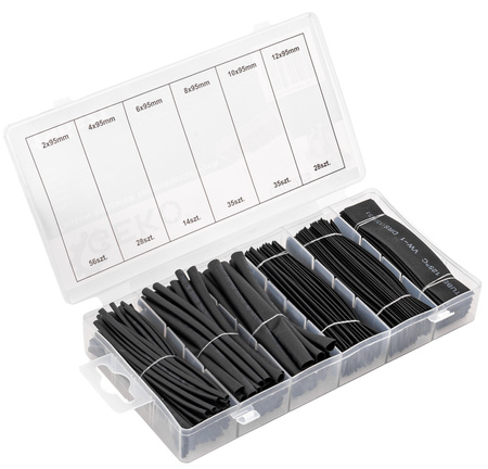 Zestaw koszulek rurki termokurczliwe 196szt FALON-TECH