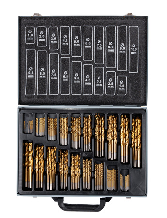 Zestaw wierteł tytanowych do metalu (wiertła) 170 sztuk FALON-TECH