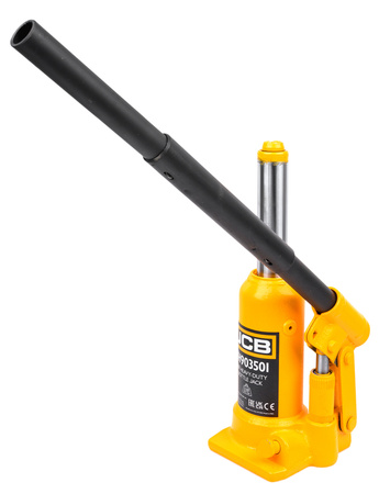 Podnośnik hydrauliczny słupkowy butelkowy maszynowy samochodowy lewarek 3,5T JCB