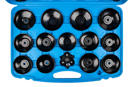 Klucze do filtrów oleju nasadowe 30 sztuk FALON-TECH