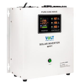 Przetwornica solarna UPS SINUSPRO 2000S (24V/2000W) VOLT POLSKA