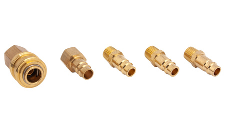 Szybkozłączki pneumatyczne do kompresora zestaw 1/4 5el FALON-TECH