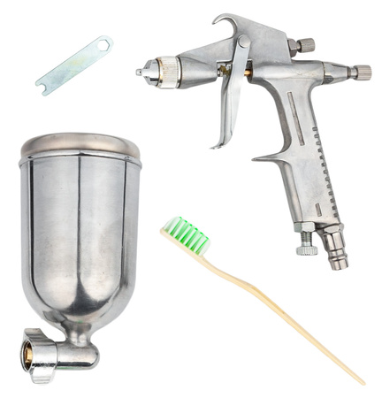 Pistolet lakierniczy do malowania F-2 do zaprawek FALON-TECH