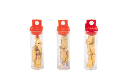 Lutownica wypalarka do drewna skóry z grotami 25 sztuki GEKO