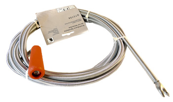 Sprężyna przepychacz żmijka do rur 5m 9mm GEKO