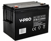 Akumulator bezobsługowy agm do ups pieca kampera jacht mocny 12V 90Ah VPRO  VOLT POLSKA