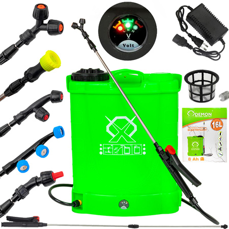 Opryskiwacz Elektryczny Plecakowy Akumulatorowy 16L M80202 DEMON