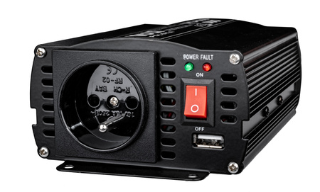 Przetwornica napięcia prądu IPS-300/600 DUO (12V-24V/230V/600W) VOLT POLSKA