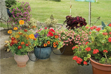 Zestaw do nawadniania kropelkowego 67 elementów + wąż 20m TOOLES