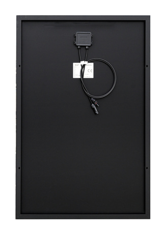 Zestaw solarny fotowoltaiczny 100W 12V BLACK (Panel solarny 100W, Regulator napięcia 10A) VOLT POLSKA