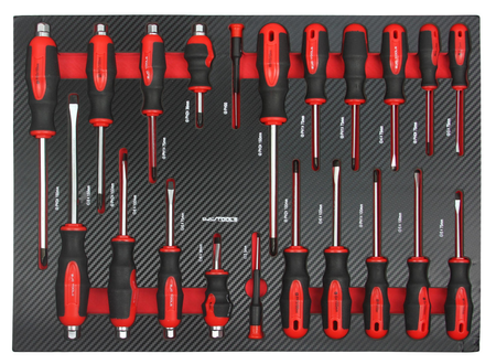 Profesjonalna szafka narzędziowa wózek warsztatowy 7 szuflad 298 el BJC