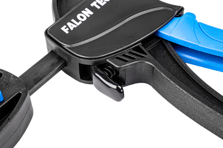 Ścisk zacisk uchwyt szybkozaciskowy jednoręczny automatyczny stolarski 200mm FALON-TECH