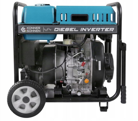 Agregat generator prądu inwertorowy diesel KS 6100IDE ATSR 5kW Könner & Söhnen KS