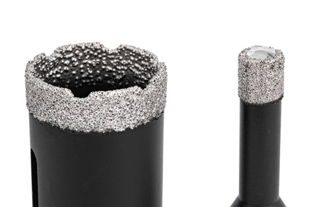 Otwornice diamentowe 6-68 mm (otwornica do gresu) zestaw 6 el + metalowa walizka FALON-TECH