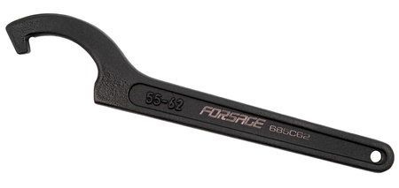 Klucz hakowy z noskiem do nakrętek RF - 55-62 mm FORSAGE