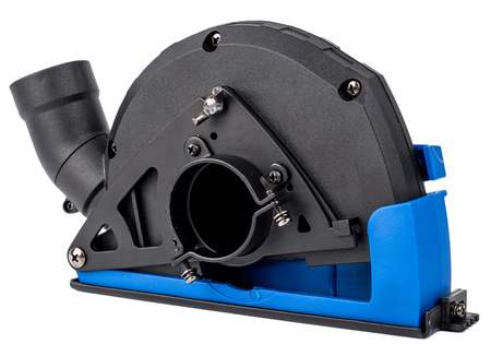 Osłona przeciwpyłowa odsysająca do szlifierki 115 i 125 mm + adaptery FALON-TECH
