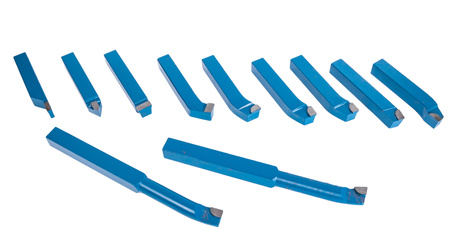 Komplet noży tokarskich frezy do tokarki toczenia zestaw 11el 20x20 FALON-TECH