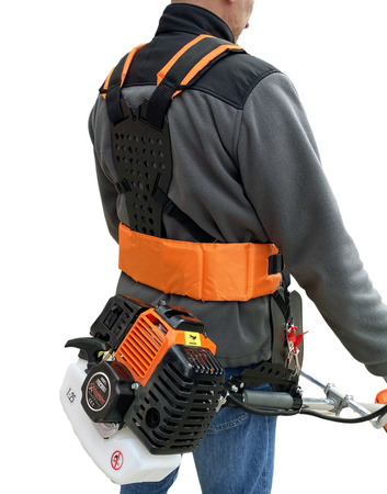 Solidne szelki do kosy spalinowej kosiarki wykaszarki pasy nośne uprząż DEMON