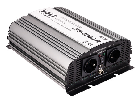 Przetwornica samochodowa IPS-4000R 12V/230V 2000/4000W VOLT POLSKA