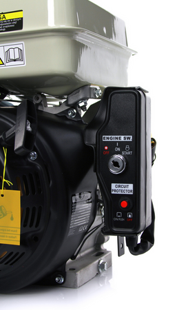 Silnik spalinowy GX390 wał 25mm 15KM do zagęszczarki starter elektryczny MAR-POL