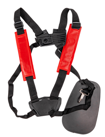 Zestaw maska ochronna szelki i nauszniki do kosy spalinowej DEMON