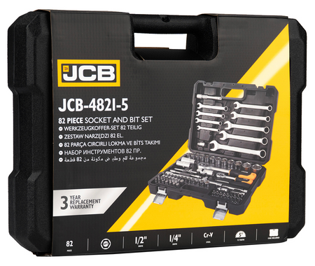 Zestaw narzędziowy 82el. JCB